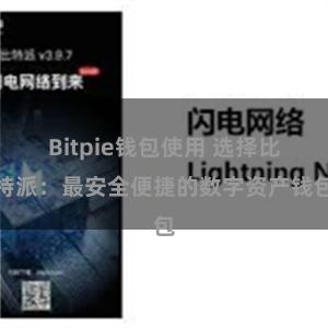 Bitpie钱包使用 选择比特派：最安全便捷的数字资产钱包