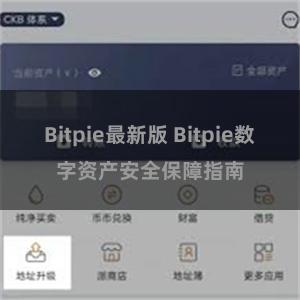 Bitpie最新版 Bitpie数字资产安全保障指南