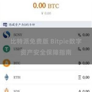 比特派免费版 Bitpie数字资产安全保障指南