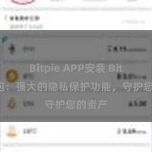 Bitpie APP安装 Bitpie钱包：强大的隐私保护功能，守护您的资产