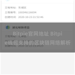 Bitpie官网地址 Bitpie钱包支持的区块链网络解析