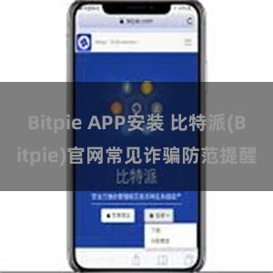 Bitpie APP安装 比特派(Bitpie)官网常见诈骗防范提醒