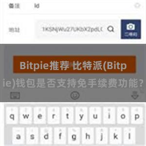 Bitpie推荐 比特派(Bitpie)钱包是否支持免手续费功能？