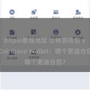 Bitpie教程地址 比特派钱包 vs Coinbase Wallet：哪个更适合您？