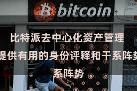 比特派去中心化资产管理  提供有用的身份评释和干系阵势